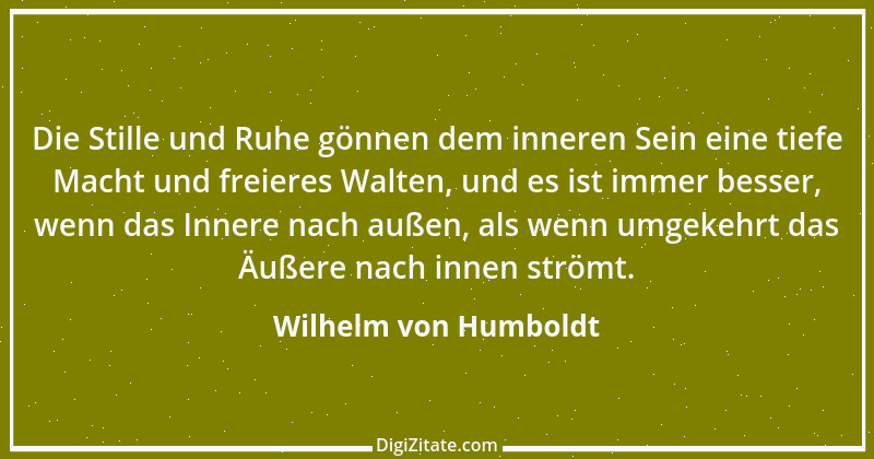 Zitat von Wilhelm von Humboldt 115