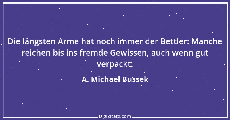 Zitat von A. Michael Bussek 81