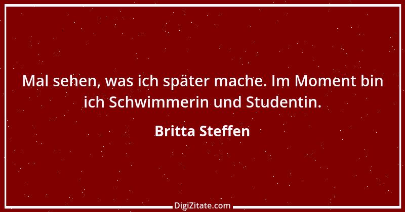 Zitat von Britta Steffen 7