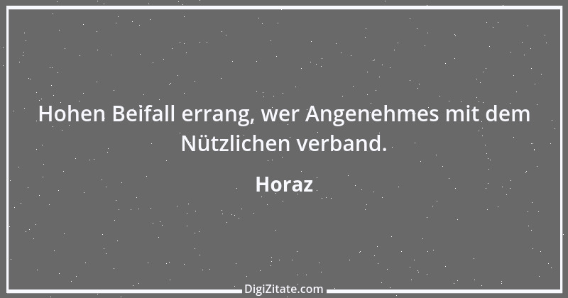 Zitat von Horaz 216