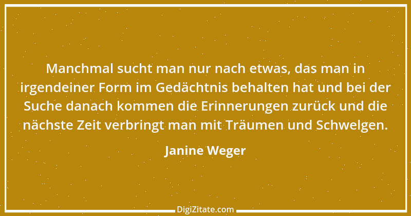 Zitat von Janine Weger 94