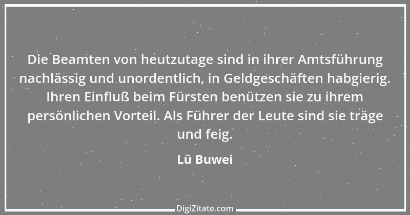 Zitat von Lü Buwei 136