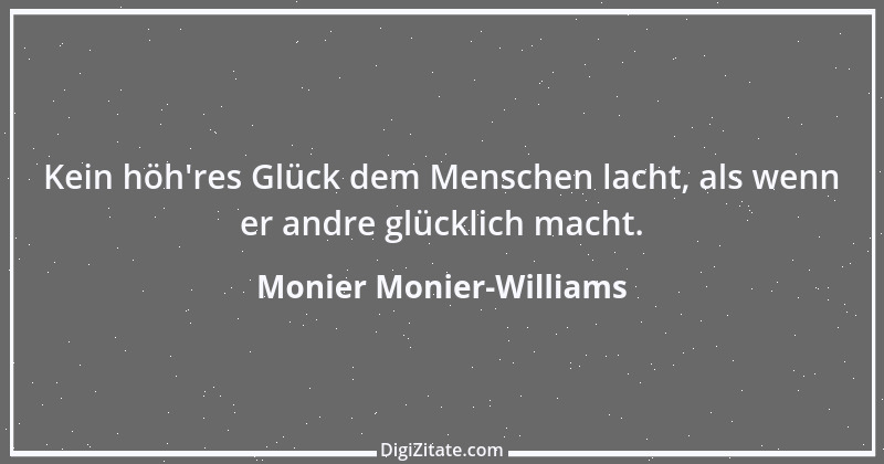 Zitat von Monier Monier-Williams 2