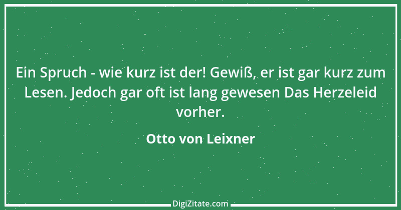 Zitat von Otto von Leixner 109