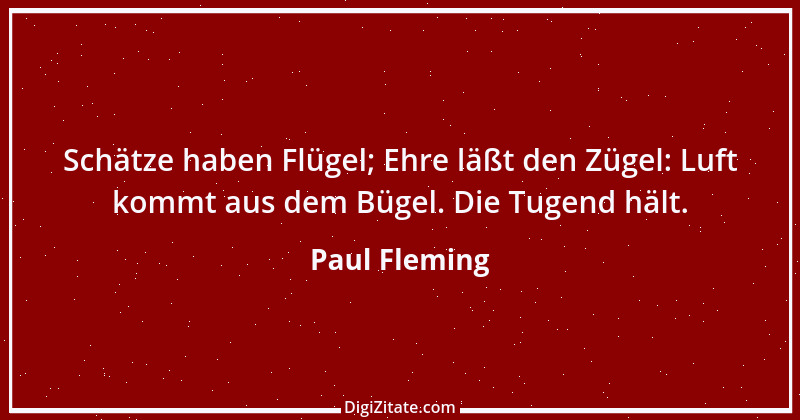 Zitat von Paul Fleming 17