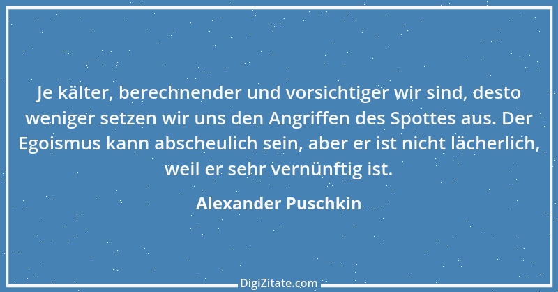 Zitat von Alexander Puschkin 4