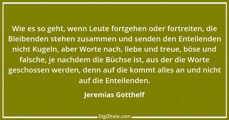 Zitat von Jeremias Gotthelf 230