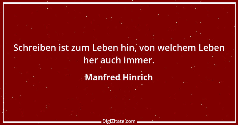 Zitat von Manfred Hinrich 740