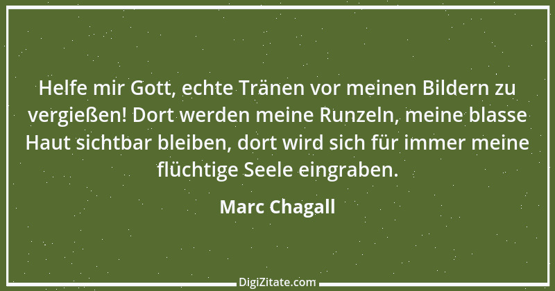 Zitat von Marc Chagall 8