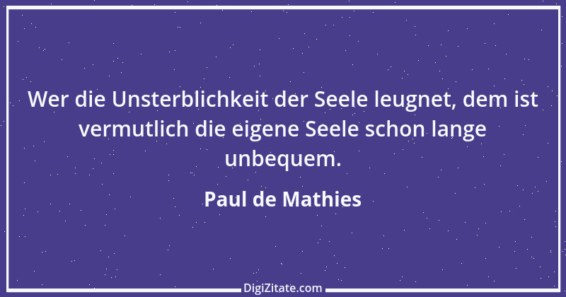 Zitat von Paul de Mathies 1