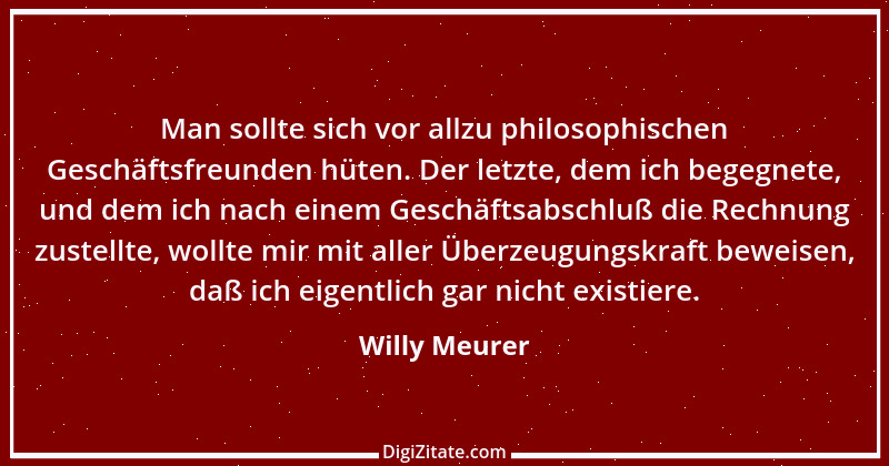 Zitat von Willy Meurer 867