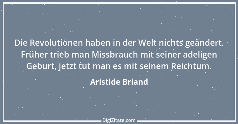 Zitat von Aristide Briand 1