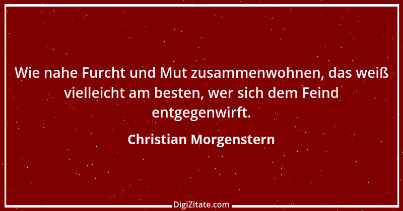 Zitat von Christian Morgenstern 90