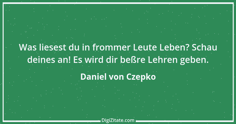 Zitat von Daniel von Czepko 1