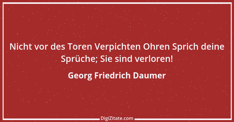 Zitat von Georg Friedrich Daumer 5