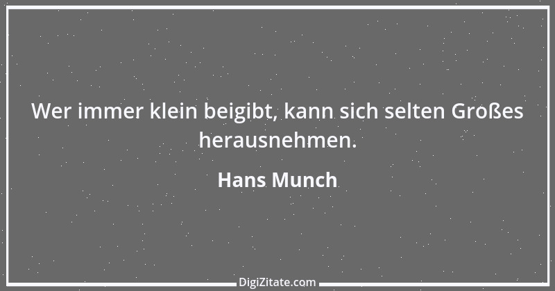 Zitat von Hans Munch 1