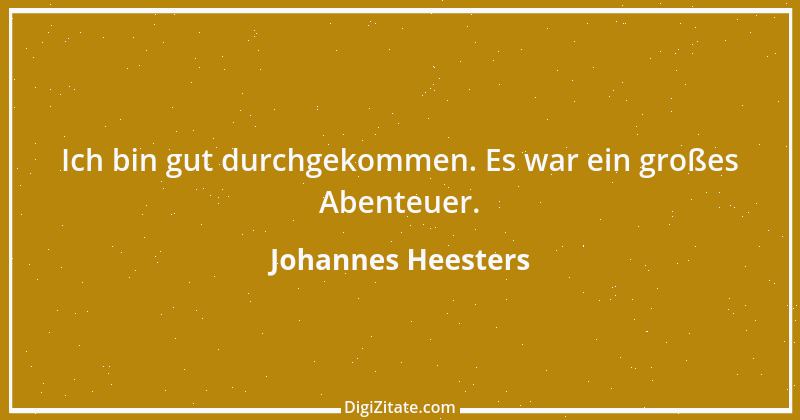 Zitat von Johannes Heesters 8