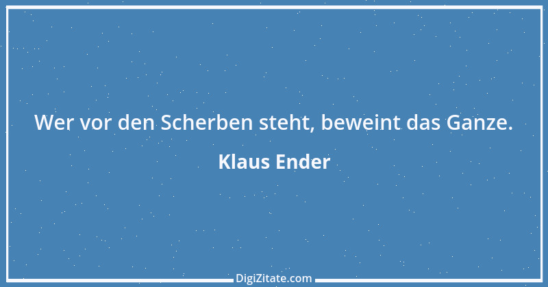 Zitat von Klaus Ender 240