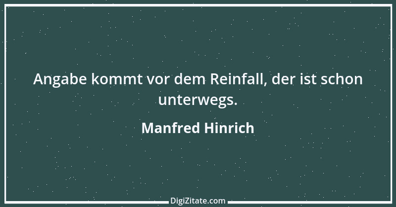 Zitat von Manfred Hinrich 741