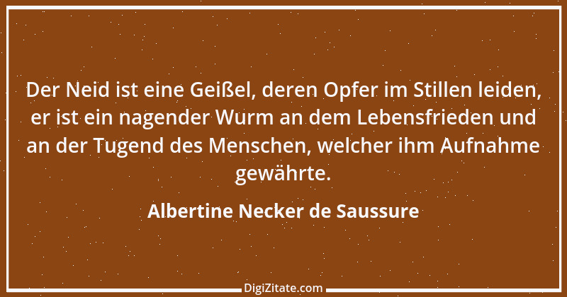 Zitat von Albertine Necker de Saussure 4