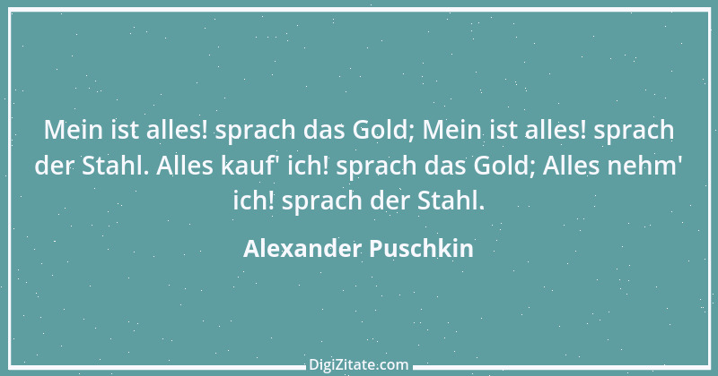 Zitat von Alexander Puschkin 6