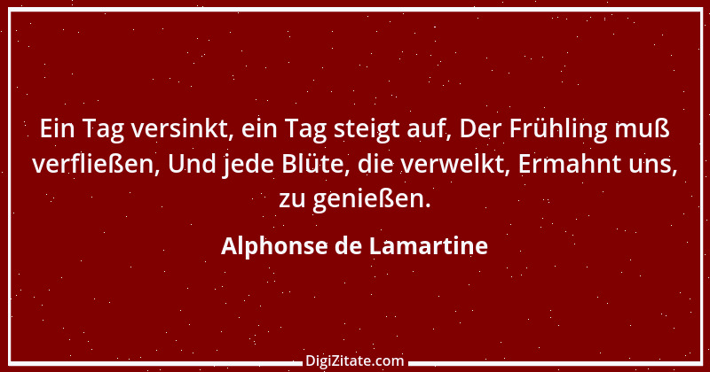 Zitat von Alphonse de Lamartine 27