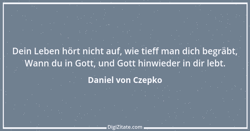 Zitat von Daniel von Czepko 2