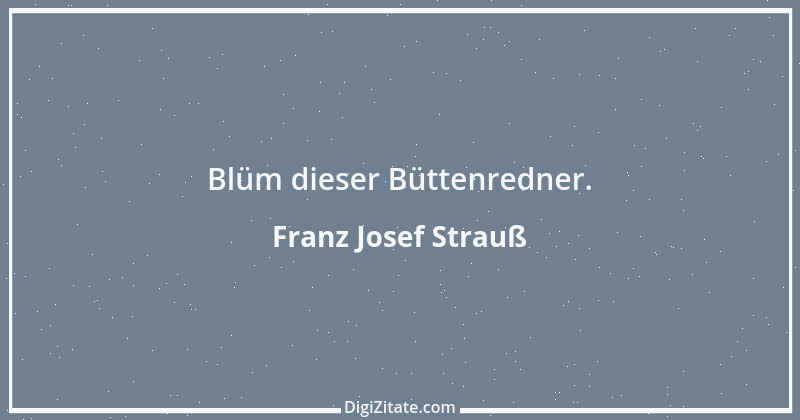 Zitat von Franz Josef Strauß 32