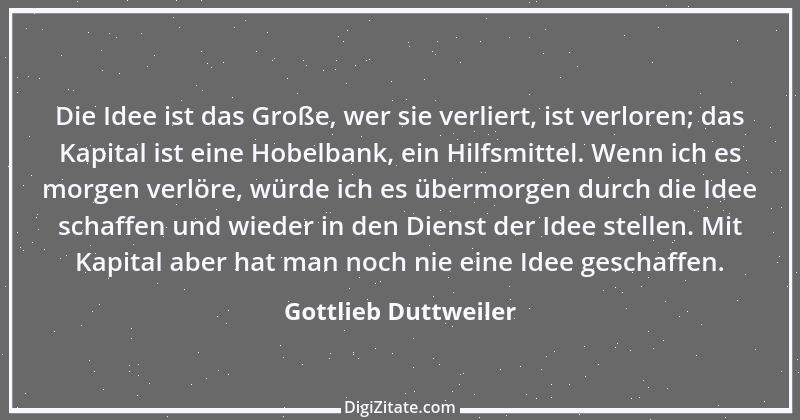 Zitat von Gottlieb Duttweiler 6