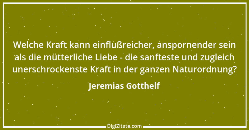 Zitat von Jeremias Gotthelf 232