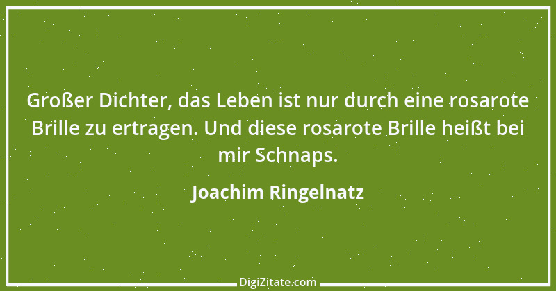 Zitat von Joachim Ringelnatz 61