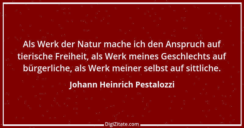 Zitat von Johann Heinrich Pestalozzi 39