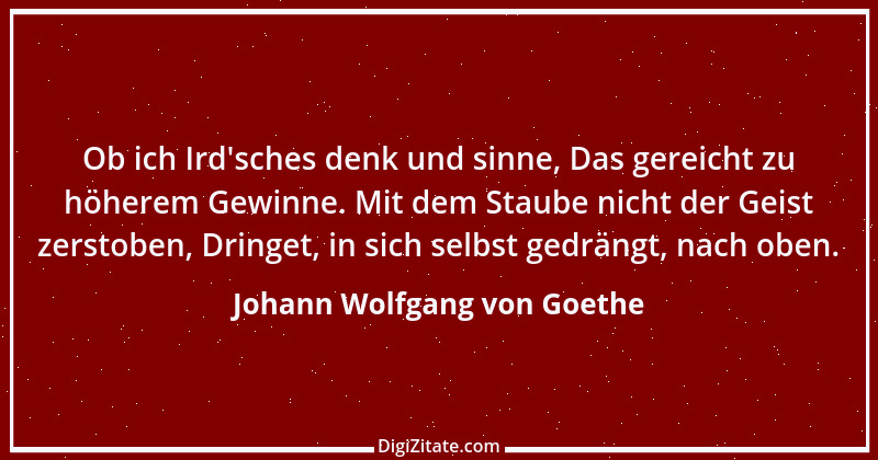 Zitat von Johann Wolfgang von Goethe 2568