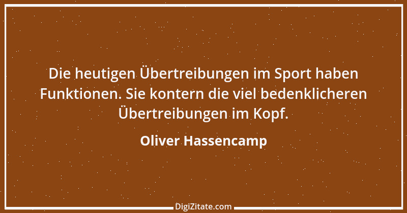 Zitat von Oliver Hassencamp 33