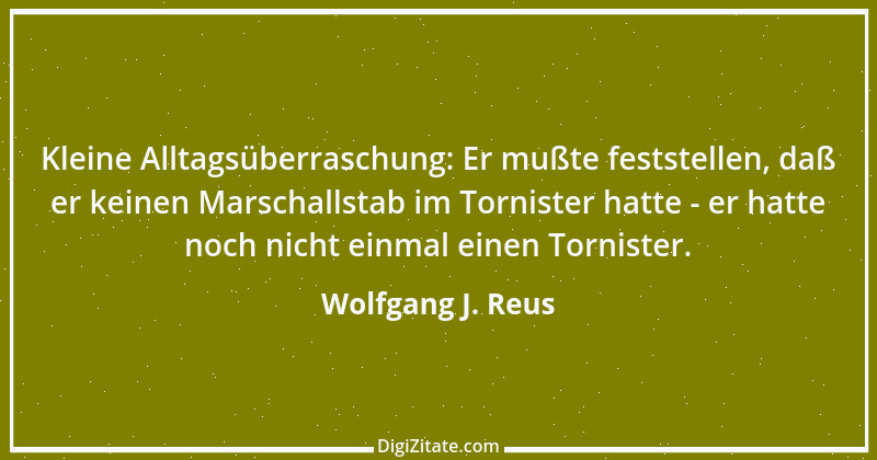 Zitat von Wolfgang J. Reus 408