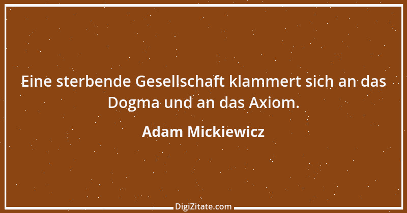 Zitat von Adam Mickiewicz 4