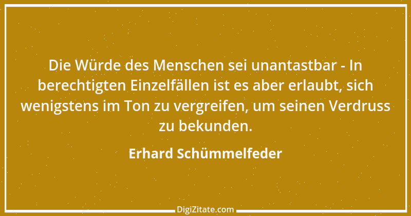 Zitat von Erhard Schümmelfeder 68