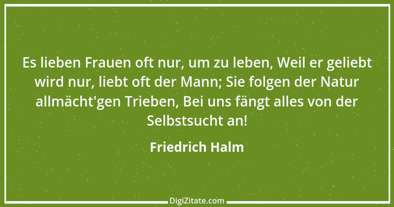 Zitat von Friedrich Halm 19