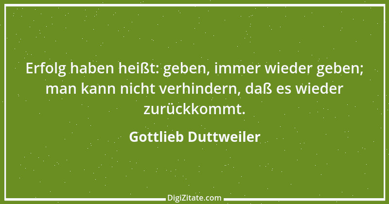 Zitat von Gottlieb Duttweiler 7