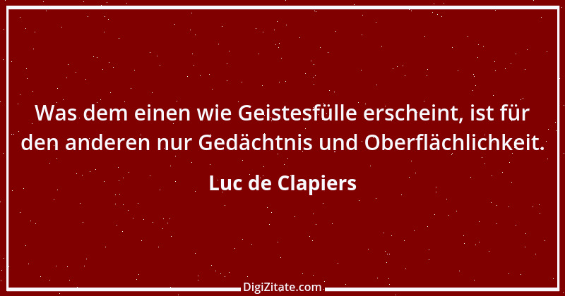 Zitat von Luc de Clapiers 691