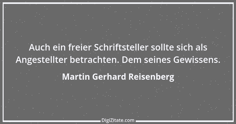 Zitat von Martin Gerhard Reisenberg 884