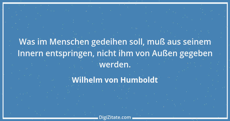 Zitat von Wilhelm von Humboldt 119