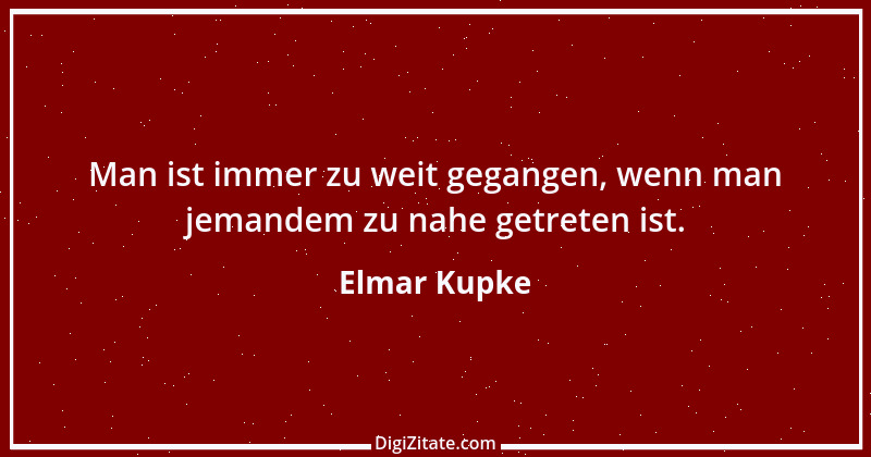 Zitat von Elmar Kupke 900