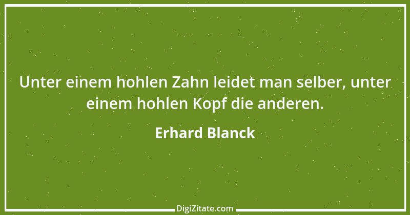 Zitat von Erhard Blanck 1125