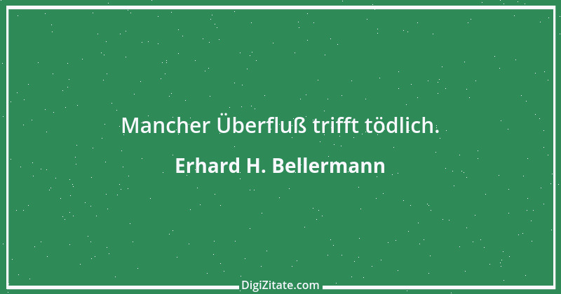 Zitat von Erhard H. Bellermann 84