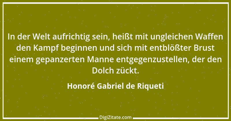 Zitat von Honoré Gabriel de Riqueti 25