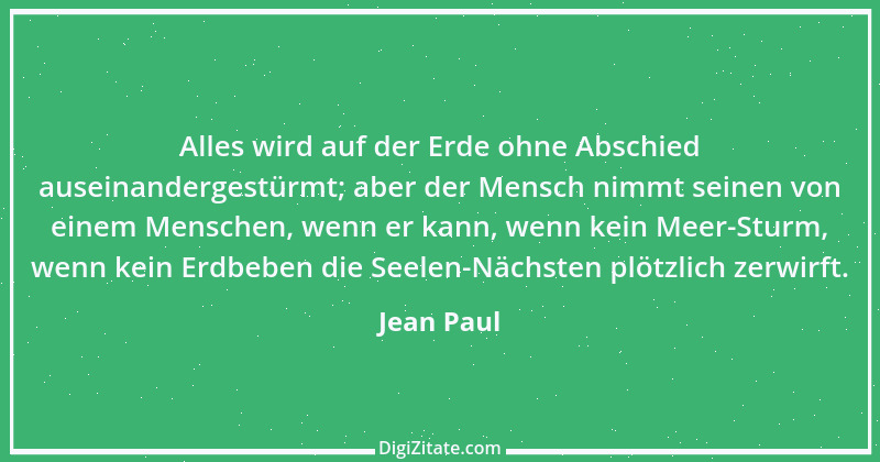 Zitat von Jean Paul 715