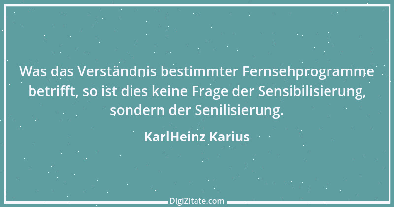 Zitat von KarlHeinz Karius 495