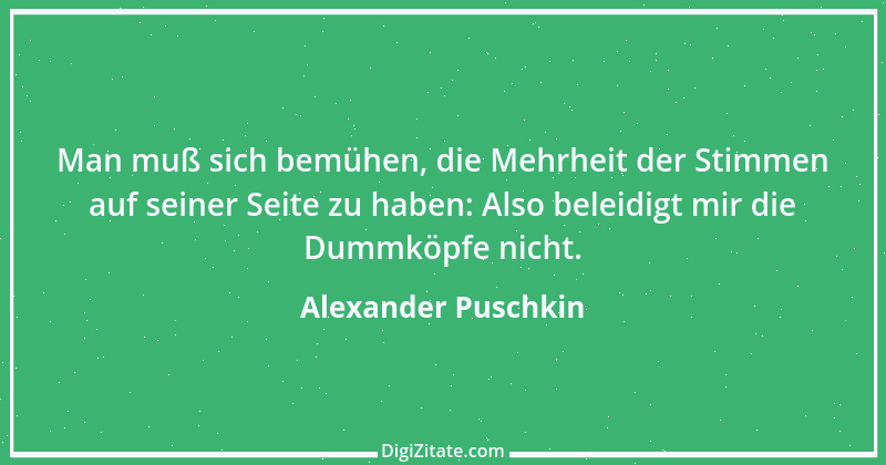 Zitat von Alexander Puschkin 9