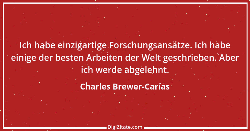 Zitat von Charles Brewer-Carías 3